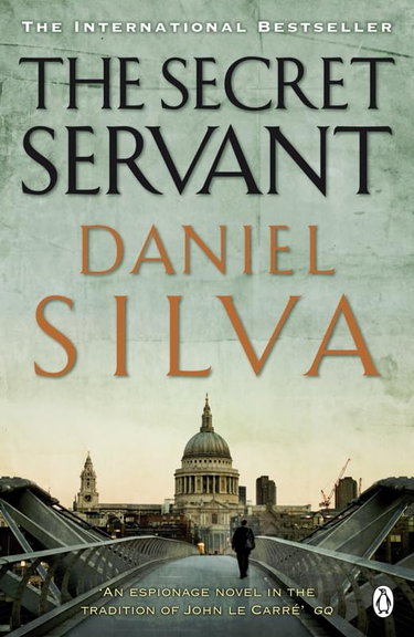 Couverture de The Secret Servant par Daniel Silva