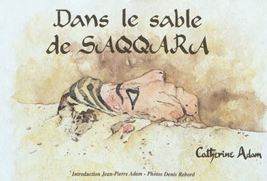 Couverture de Dans le sable de Saqqara