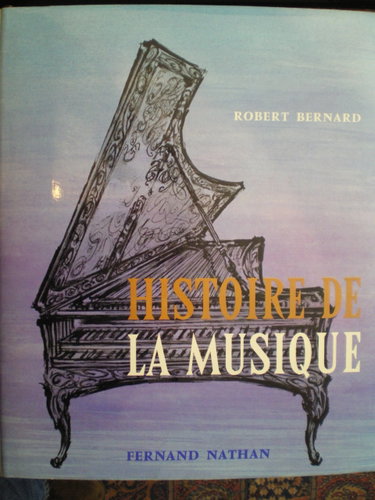 Couverture de Histoire de la musique tome II du XVIIe au XXe siècle