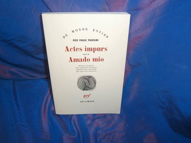 Actes impurs. Amado mio