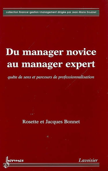 Couverture de Du manager novice au manager expert : quête de sens et parcours de professionnalisation