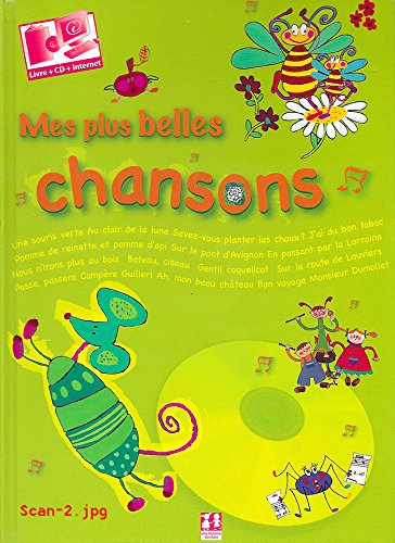Couverture de Mes plus belles chansons vert - liv+cd