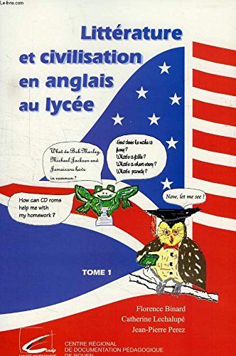 Couverture de Littérature et civilisation en anglais au lycée