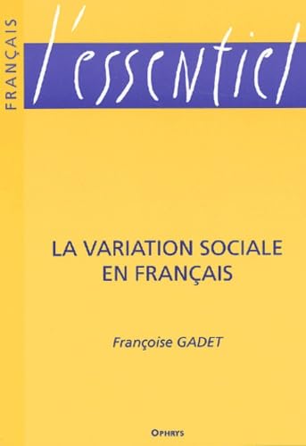 La variation sociale en français