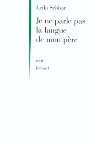 Je ne parle pas la langue de mon père