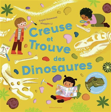 Creuse et trouve des dinosaures