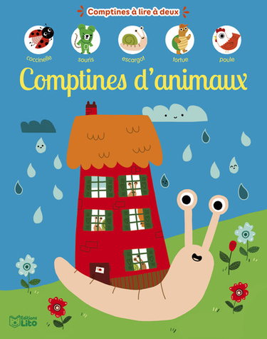 Couverture de Comptines d'animaux par Marion Billet