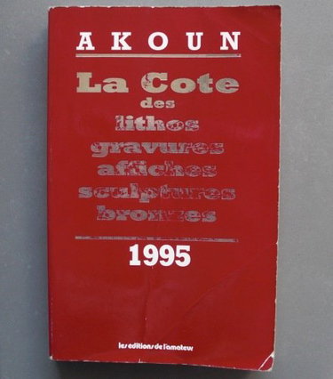Cote des lithos et bronzes, 1995