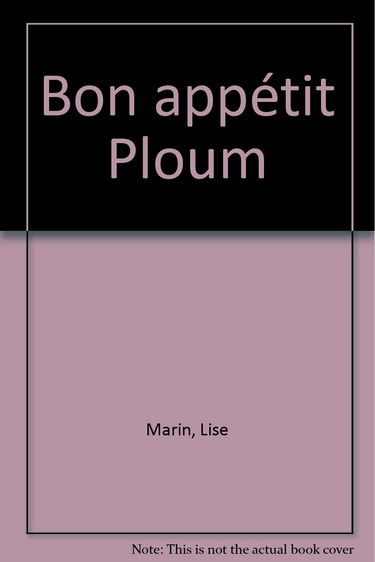 Bon appétit Ploum