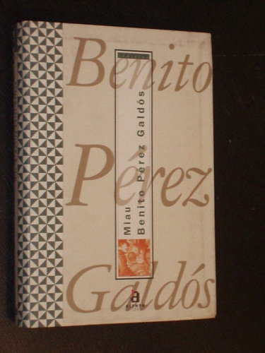 Couverture de Miau par Benito Pérez Galdos