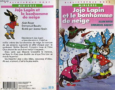 JOJO LAPIN ET LE BONHOMME DE NEIGE