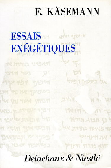 Essais exégétiques