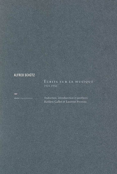 Couverture de Ecrits sur la musique, 1924-1956