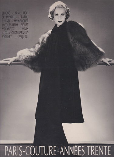 Paris-couture années trente
