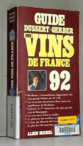 Guide Dussert-Gerber des vins de France 92