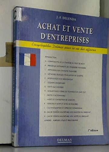 Achat et vente d'entreprises