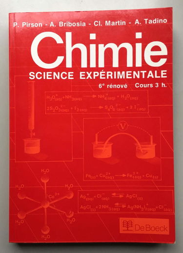 Chimie 6e Renove Cours 3 Heures Sciences Experimentale
