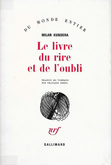 Le livre du rire et de l'oubli