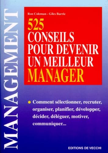 525 conseils pour devenir un meilleur manager
