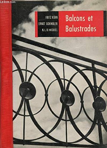 Couverture de BALCONS ET BALUSTRADES / RECUEIL DE DESSINS POUR FERRONNIERS D'ART ET ARCHITECTES PAR COLEMAN - TOME III.
