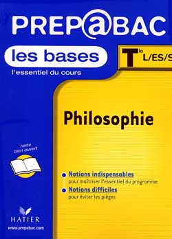 Philosophie, cours, terminales L, ES, S