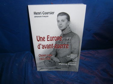 Une Europe d'avant-guerre : choses vues 1923-1926