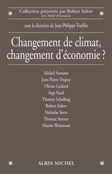 Changement de climat, changement d'économie ?