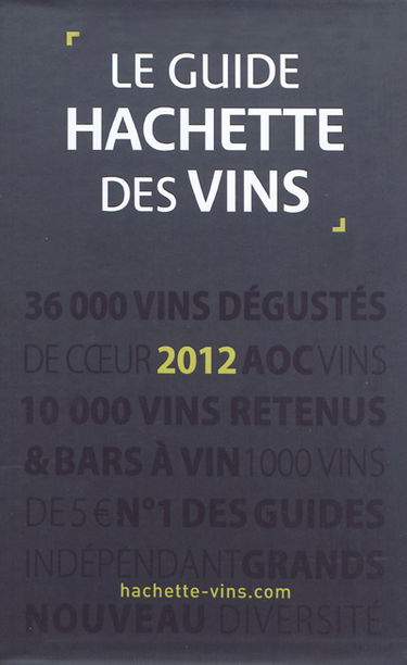 Coffret guide Hachette des vins 2012
