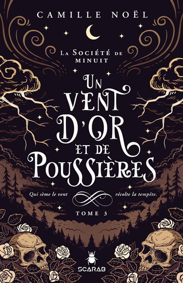 Couverture de Un vent d'or et de poussières 3