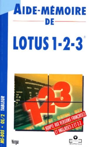 Aide-mémoire de Lotus 1.2.3