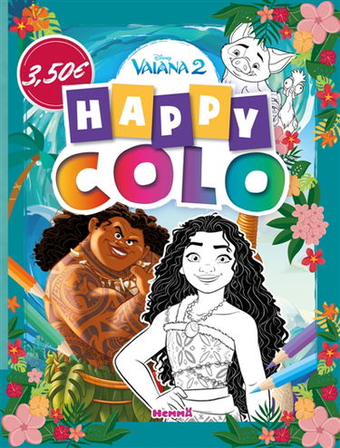 Disney Vaiana 2 : Happy colo
