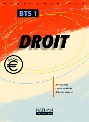 Droit BTS 1re année : livre de l'élève