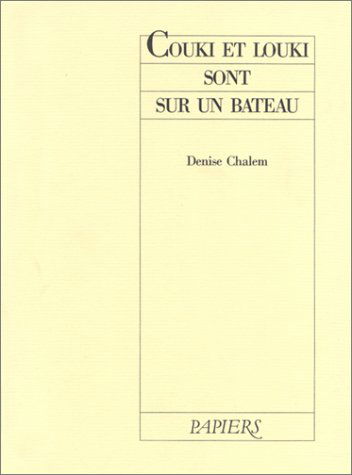Couki et Louki sont sur un bateau