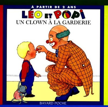Un clown à la garderie