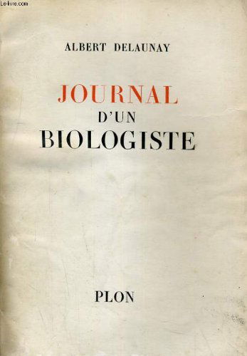 Journal d'un biologiste
