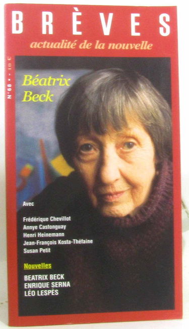 Brèves, N° 68 : Béatrix Beck