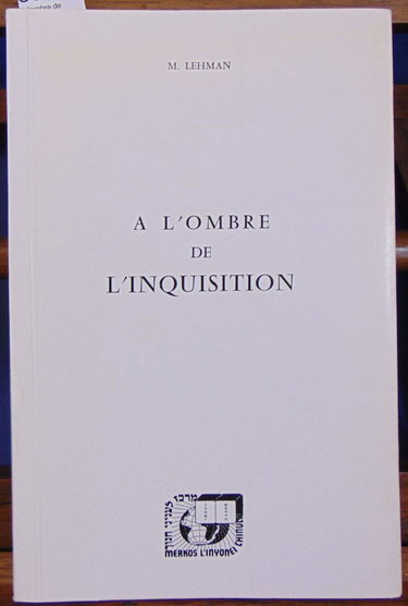 Couverture de A l'ombre de l'inquisition