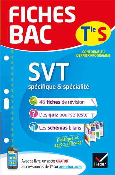 SVT spécifique & spécialité terminale S : conforme au dernier programme