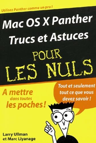 Mac OS X Panther trucs et astuces pour les nuls