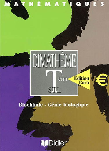 Mathématiques, terminale STL, biochimie, génie biologique