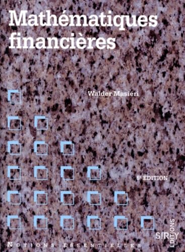Mathématiques financières (avec tables)