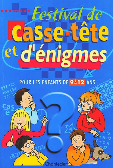 Couverture de Festival de casse-tête et d'énigmes par Collectif