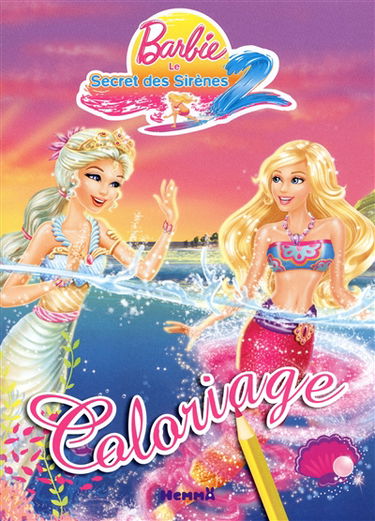 Barbie, le secret des sirènes : coloriage