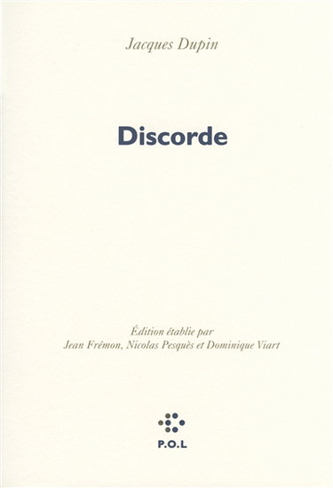 Couverture de Discorde