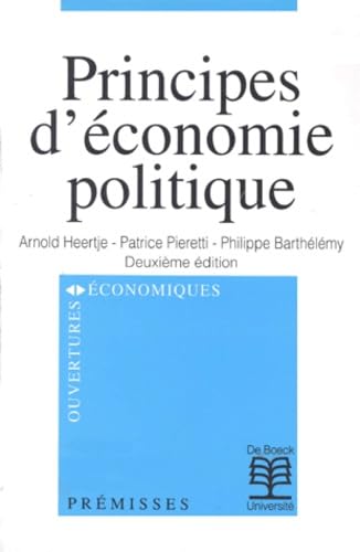 Principes d'économie politique