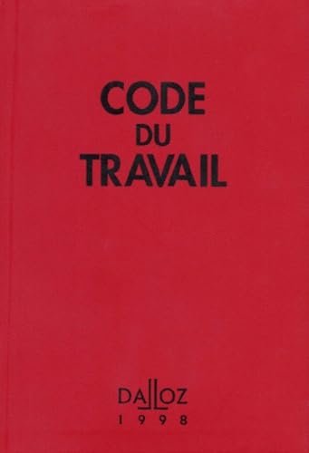 Code du travail 1998