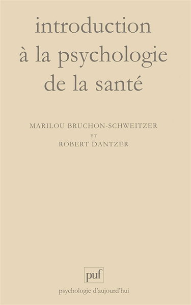 Introduction à la psychologie de la santé