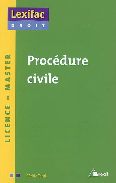 Procédure civile : licence, master