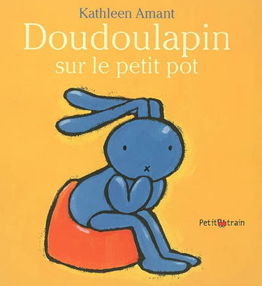 Doudoulapin sur le petit pot