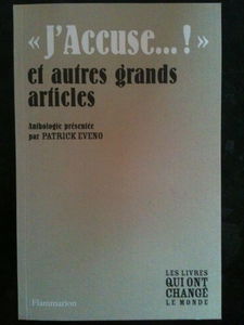 "J'accuse...!" et autres grands articles